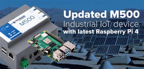 Updated M500 Industrial Iot Device With Latest Raspberry Pi 4
