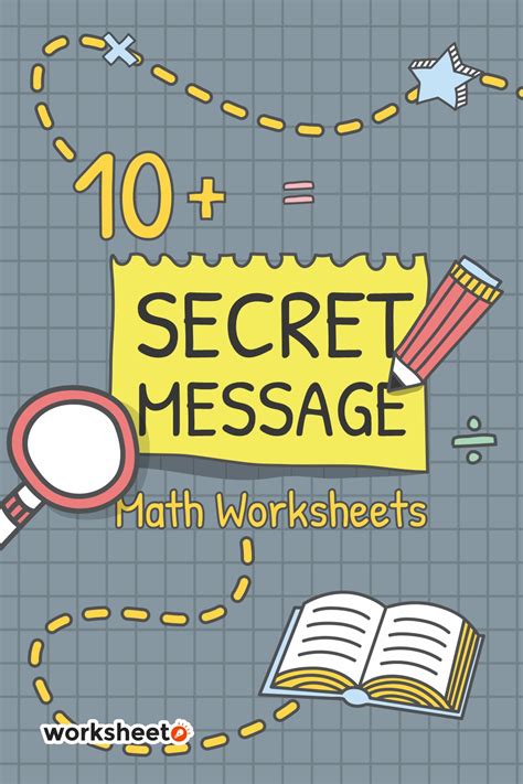 8 Secret Message Math Worksheets Free Pdf At