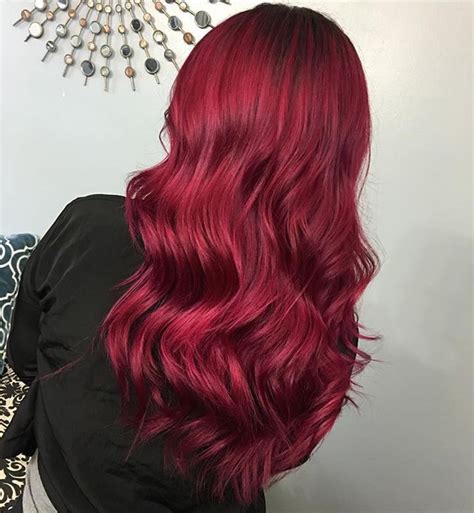 Ruby Red Hair Dye Color Ideas