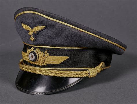 Incredible Luftwaffe General Visor Cap By Erel The Ruptured Duck Llc