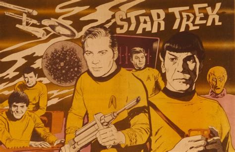 Star Trek A Rare Vintage Original Poster From 1970s Fanzine Etsy