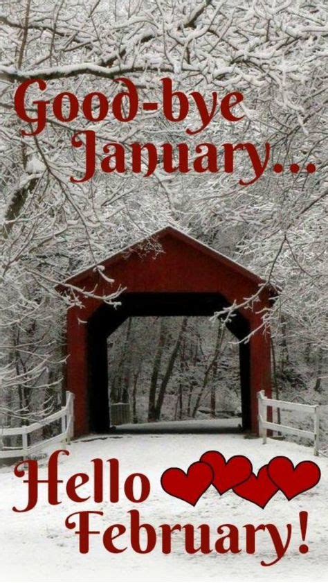 212017 Goodbye January Hello February Covered Bridges Winter