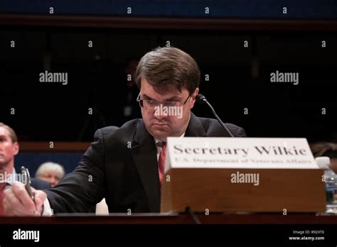 Secretary Of Veterans Affairs Robert Wilkie Testifies During A Hearing To Examine The