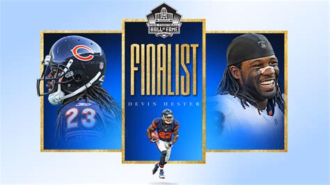 Devin Hester Named Hall Of Fame Finalist