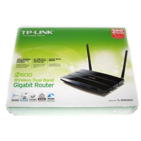 Tp Link Tl Wdr3600 Dual Band Wireless N 600 4 Port Gigabit Router