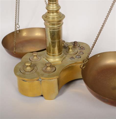 Maco Braga Brass Apothecary Balance Scale For Sale At 1stdibs