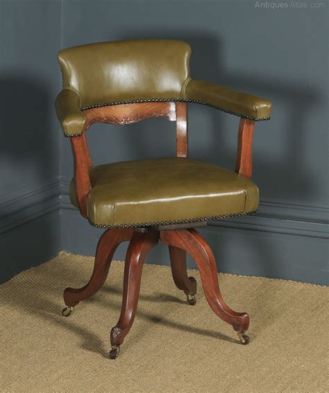 4.2 out of 5 stars 336. Victorian Aesthetic Mahogany & Leather Desk Chair ...