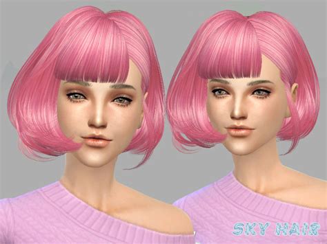 Bob Hair 249 By Skysims At Tsr Sims 4 Updates