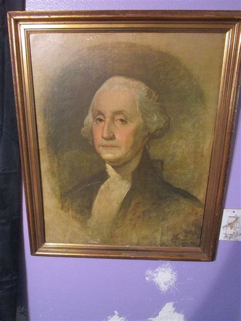 George Washington Painting Print Etsy