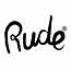 Rude Logo  LogoDix