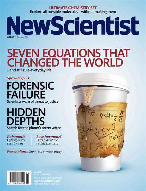 Issue 2851 Magazine Cover Date 11 February 2012 New Scientist