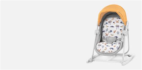 5 In 1 Baby Bouncer Unimo Infant Rocker Swinger Chair Crib In Gray