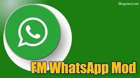 Fm Whatsapp Aplikasi Mod Terbaru Dan Menarik Blogotech