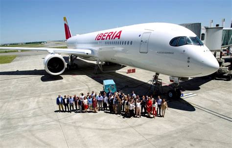 Iberia Recibe Primer Airbus A350 900