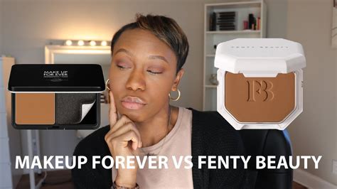 Makeup Forever Matte Velvet Powder Vs Fenty Beauty Pro Filtr Powder