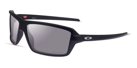 Oakley Cables Rectangle Black Frame Sunglasses For Men Eyebuydirect Canada