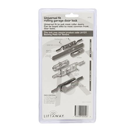Add in the fact that many of us purposely or accidentally leave the door from the garage to the house unlocked, and it's easy to see why securing your garage is one of the most important steps in securing your entire home. Liftaway Universal Garage Door Lock | Bunnings Warehouse