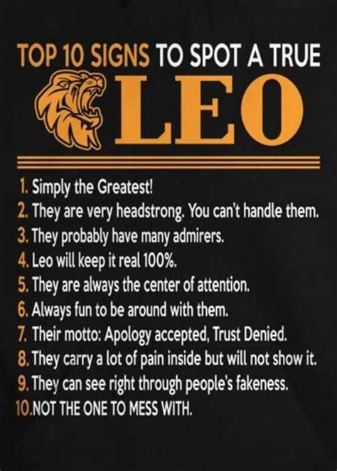 See more of cancer/leo cusp on facebook. Leo 10 Signs to Spot | Leo zodiac facts, Leo zodiac quotes ...
