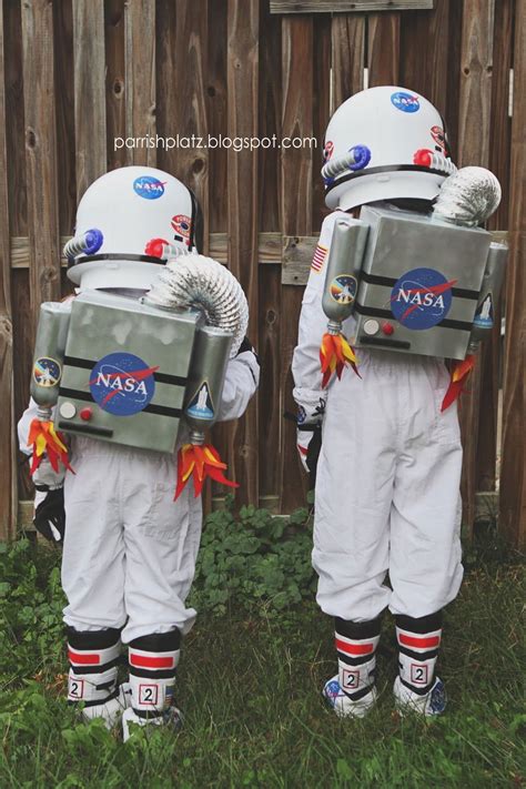 Parrish Platz Diy Astronaut Costume Astronaut Costume Kids