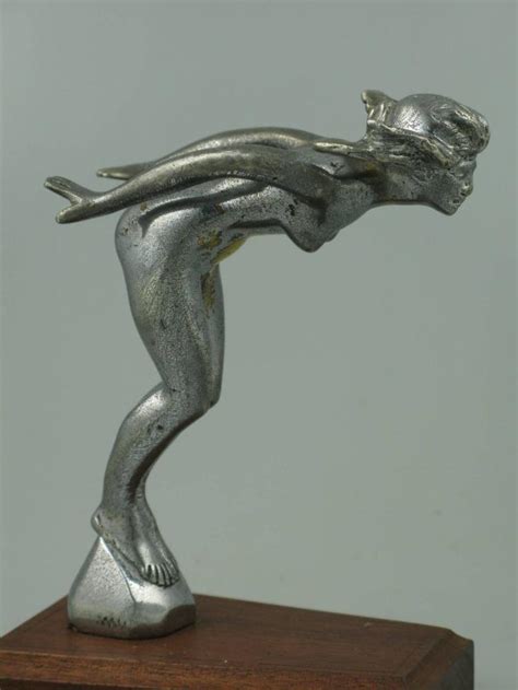 Sold Price Speed Nymph A Nickel Plated Mascot Created By Augustine And Emile Lejeune In 1919