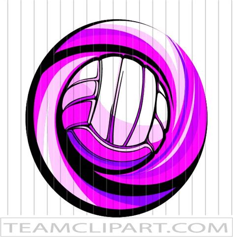 Pink Volleyball Logo Easy To Edit Vector Images Eps  And Png