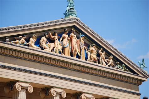 Greek Revival In Philadelphian Pediments Storytellers