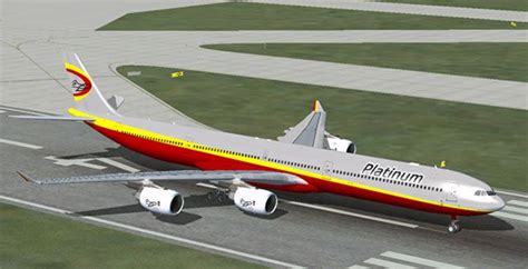 Platinum Airways Airbus A340 600 For Fsx