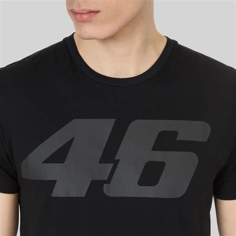 Valentino Rossi 46 T Shirt With Pocket Black Gp Store Latam