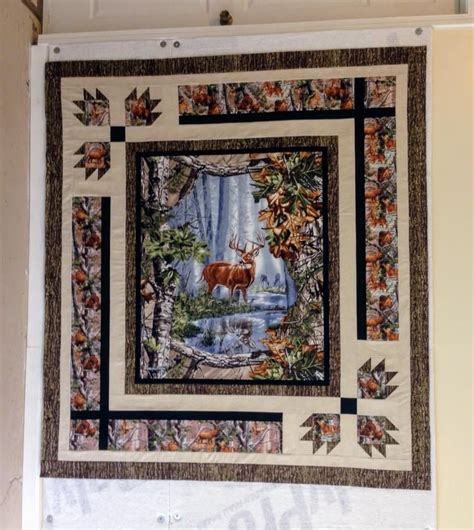 Pin By Mollie Perrot On Panel Quilting Wildlife Quilts Panel Quilt