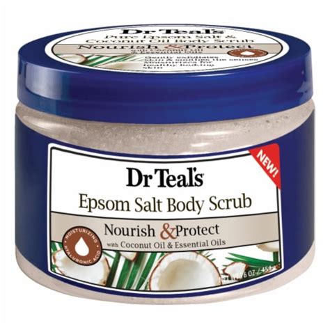 Dr Teals Epsom Salt Body Scrub 16 Oz Fred Meyer