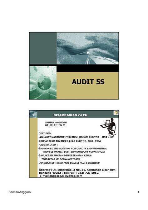 Audit 5 S