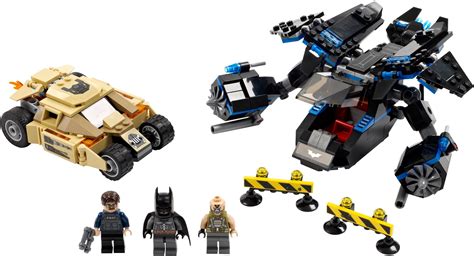Lego 76001 The Bat Vs Bane Tumbler Chase Review Brickset