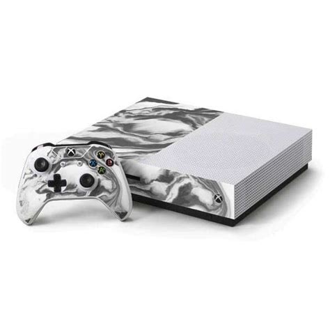Grey Marble Ink Xbox One S Console And Controller Bundle Skin Xbox One S Xbox One S Console