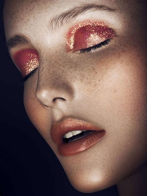 Monochromatic Makeup Portraits Vanessa Cruz By Yulia Gorbachenko 80s
