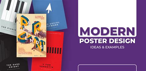 Modern Poster Design Ideas And Examples