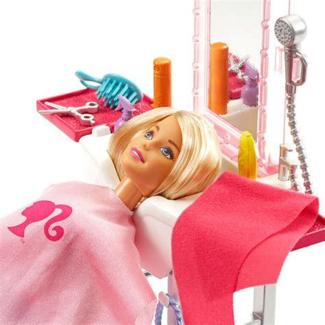 Barbie Doll And Salon Playset Blonde Hair Toys R Us Canada