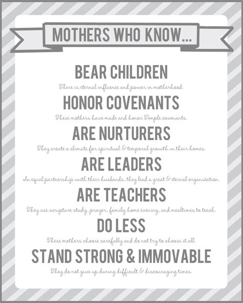 Lds Mother Quotes Quotesgram