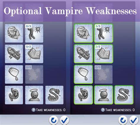 Mod The Sims Optional Vampire Weaknesses