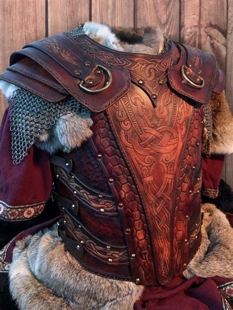 The Asmund Deluxe Sca Leather Armour Full Set