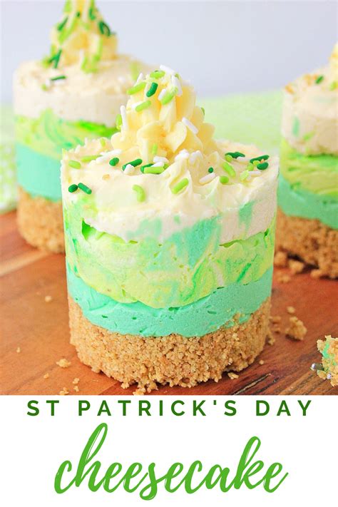St Patrick S Day No Bake Cheesecake Stpatricksday Stpaddys Hot Sex