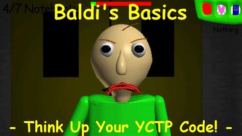 New Codes In Baldis Basics Roblox