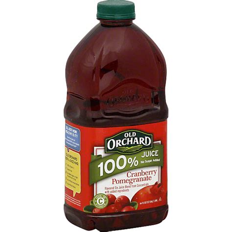 Old Orchard 100 Juice Cranberry Pomegranate Fruit And Berry Market