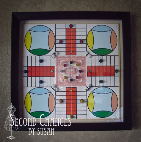 Second Chances By Susan Vintage Board Game Shadow Boxes
