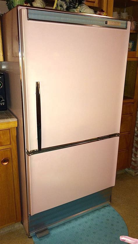 Hepcat Restorations Vintage Refrigerator Pink Refrigerator