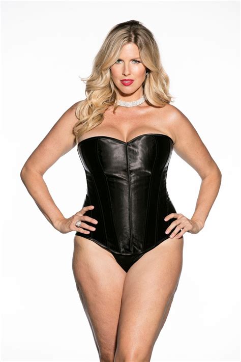 Plus Size Heavy Satin Corset With Lace Up Back Fantasiawear