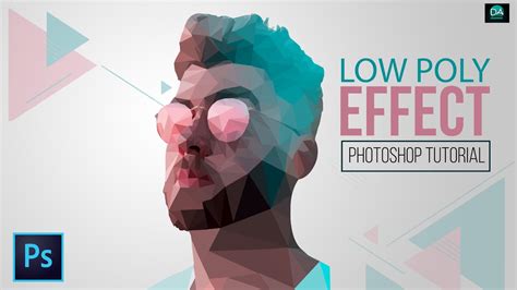 Low Poly Effect Portrait Photoshop Tutorial Low Poly Vector Art