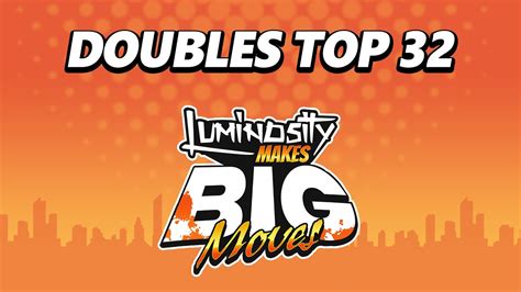 Luminosity Makes Big Moves 2024 Doubles Top 32 Smash Ultimate Youtube