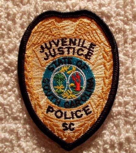 Dept Of Juvenile Justice Badge Patch Andy Eagle Flickr