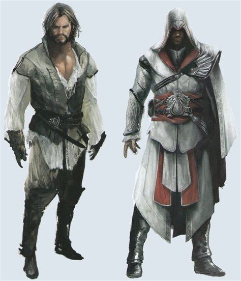 Ezio Auditore Da Firenze Character Concept Character Art Concept Art
