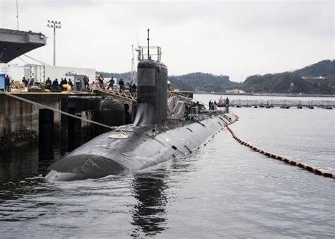 Nuclear Powered Uss Mississippi Arrives In South Korea